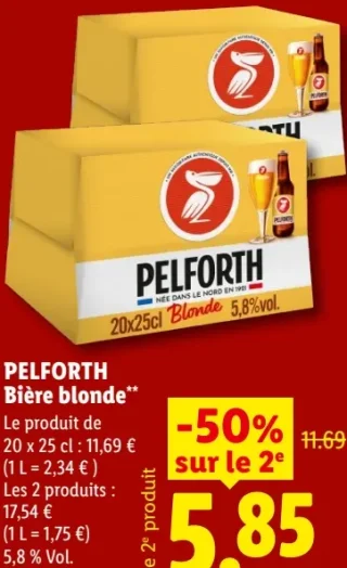 PELFORTH Bière blonde