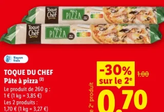 Toque du Chef Pâte à pizza