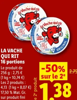 La Vache qui rit 16 portions