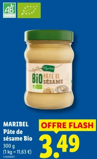 Maribel Pâte de sésame Bio