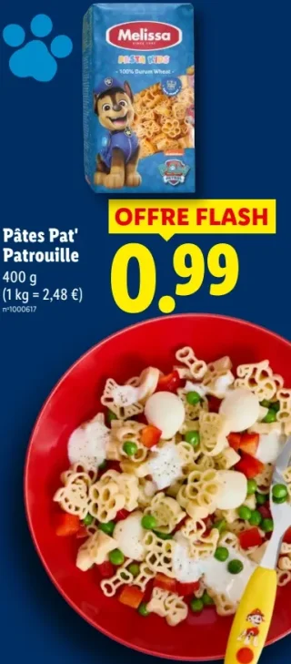 Melissa Pâtes Pat' Patrouille