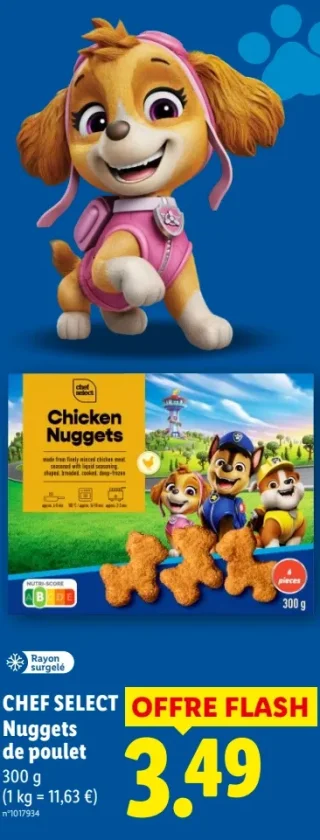 CHEF SELECT Nuggets de poulet