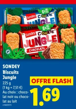 SONDEY Biscuits Jungle