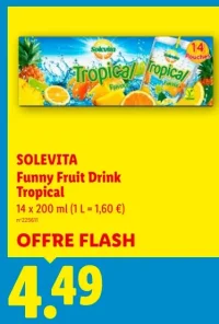 SOLEVITA Funny Fruit Drink Tropical