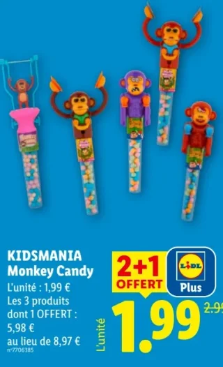 KIDSMANIA Monkey Candy