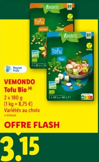 Vemondo Tofu Bio