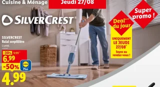 SILVERCREST Balai serpillère