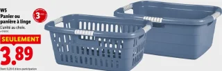 W5 Panier ou panière à linge