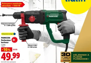 PARKSIDE Perforateur burineur