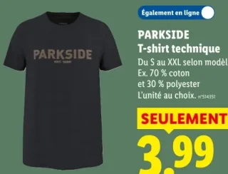 PARKSIDE T-shirt technique