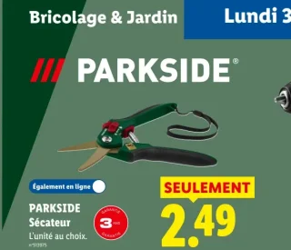 PARKSIDE Sécateur