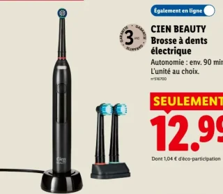 CIEN BEAUTY Brosse à dents électrique