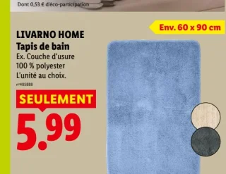LIVARNO HOME Tapis de bain