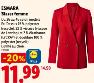 ESMARA Blazer femme