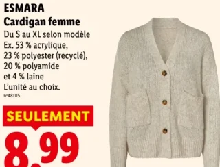 ESMARA Cardigan femme