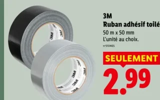3M Ruban adhésif toilé