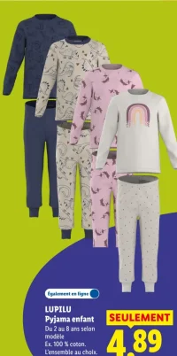 LUPILU Pyjama enfant