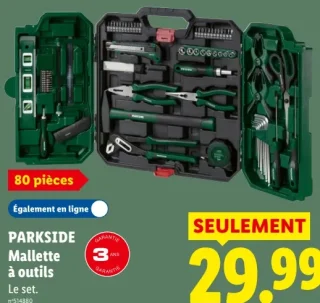 PARKSIDE Mallette à outils
