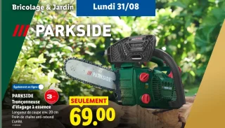 PARKSIDE Tronçonneuse d'élagage à essence