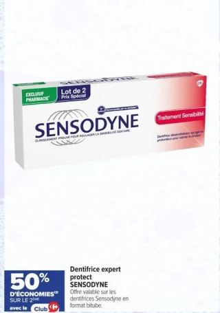 Dentifrice expert protect SENSODYNE