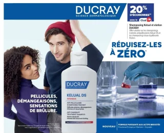 Shampooing Kelual et elution DUCRAY