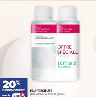 Gamme Eau Précieuse