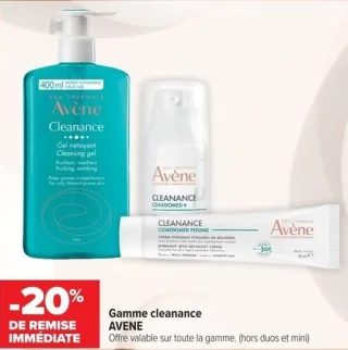 Gamme Cleanance Avène