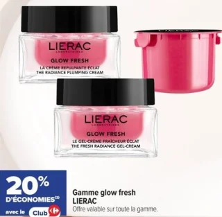 Gamme glow fresh LIERAC