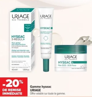 Gamme hyseac URIAGE