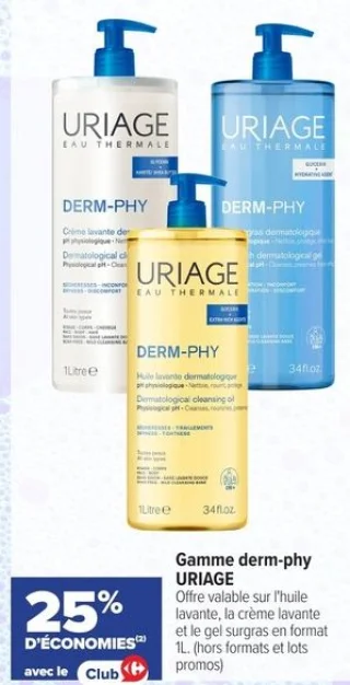 Gamme derm-phy URIAGE