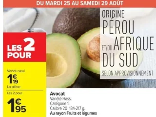Avocat Variété Hass