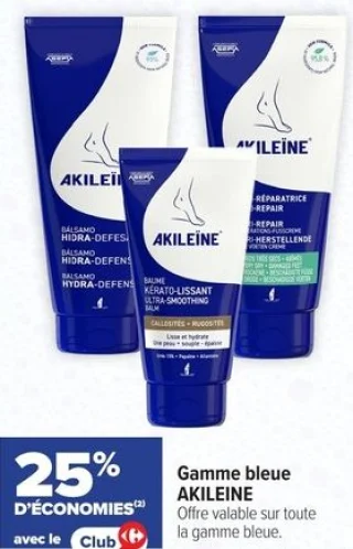 Gamme bleue AKILEINE