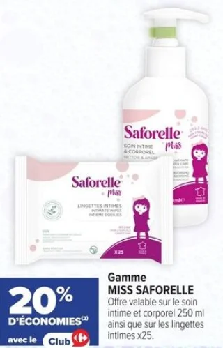 Gamme Miss SAFORELLE