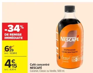 Café concentré NESCAFÉ
