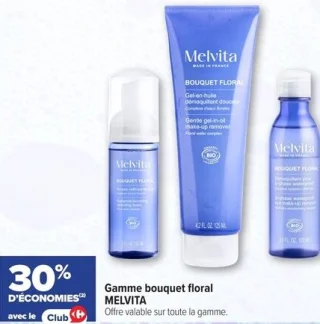 Gamme bouquet floral MELVITA