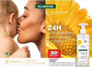 Gamme bébé KLORANE