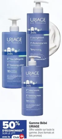 Gamme Bébé URIAGE