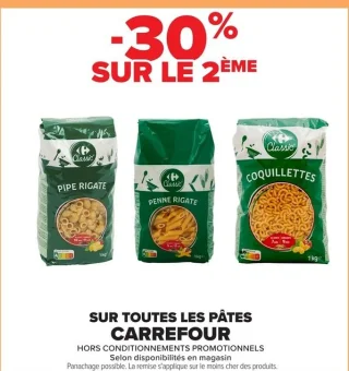 Pâtes Carrefour