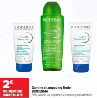 Gamme shampooing Node BIODERMA