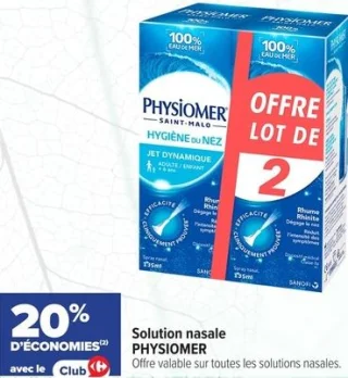 Solution nasale PHYSIOMER