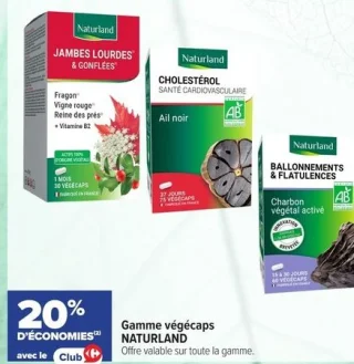 Gamme végécaps NATURLAND