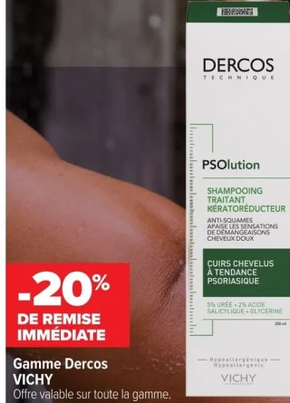 Gamme Dercos VICHY