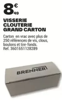Visserie Clouterie Grand Carton Brenner