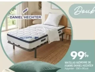 Matelas Mémoire de Forme Daniel Hechter