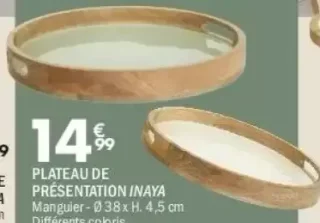 PLATEAU DE PRÉSENTATION INAYA