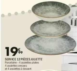 SERVICE 12 PIÈCES JULIETTE