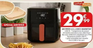 Air fryer 4,5 L Livoo x Marmiton
