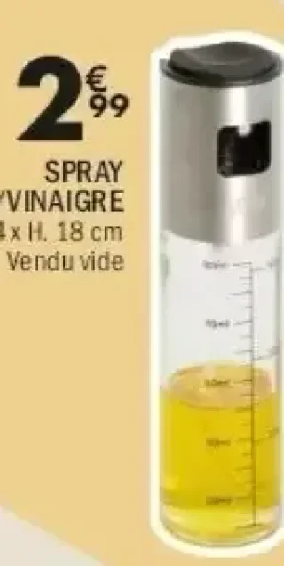 Spray huile / vinaigre
