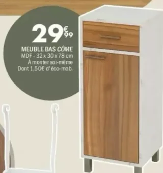 MEUBLE BAS CÔME