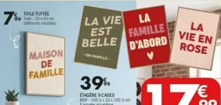 Toile tuftée